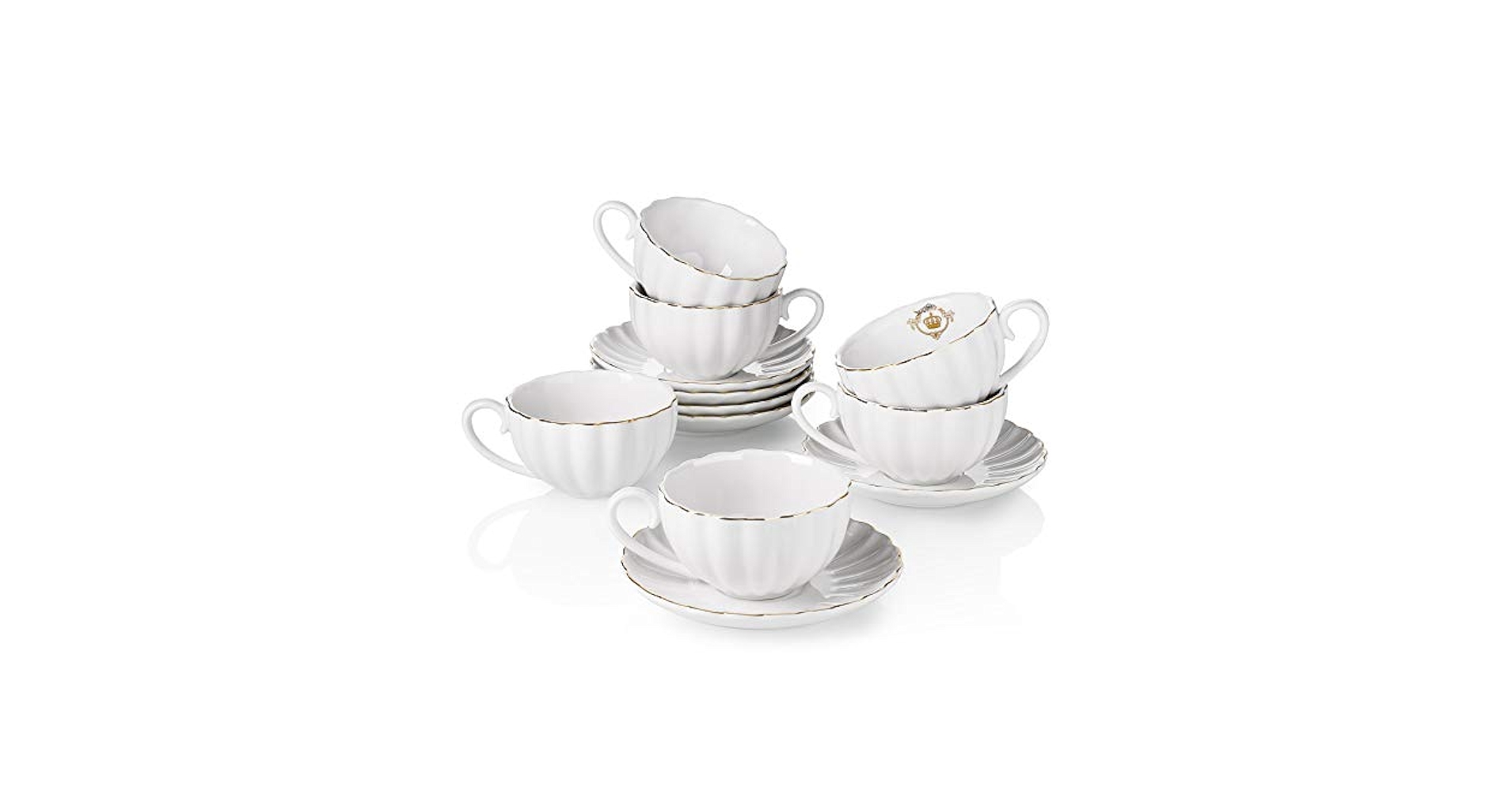 洋書 ティーカップ　'Cups & Saucers' 陶磁器 41-eQF4z+bL.jpg_BO30,255,255,